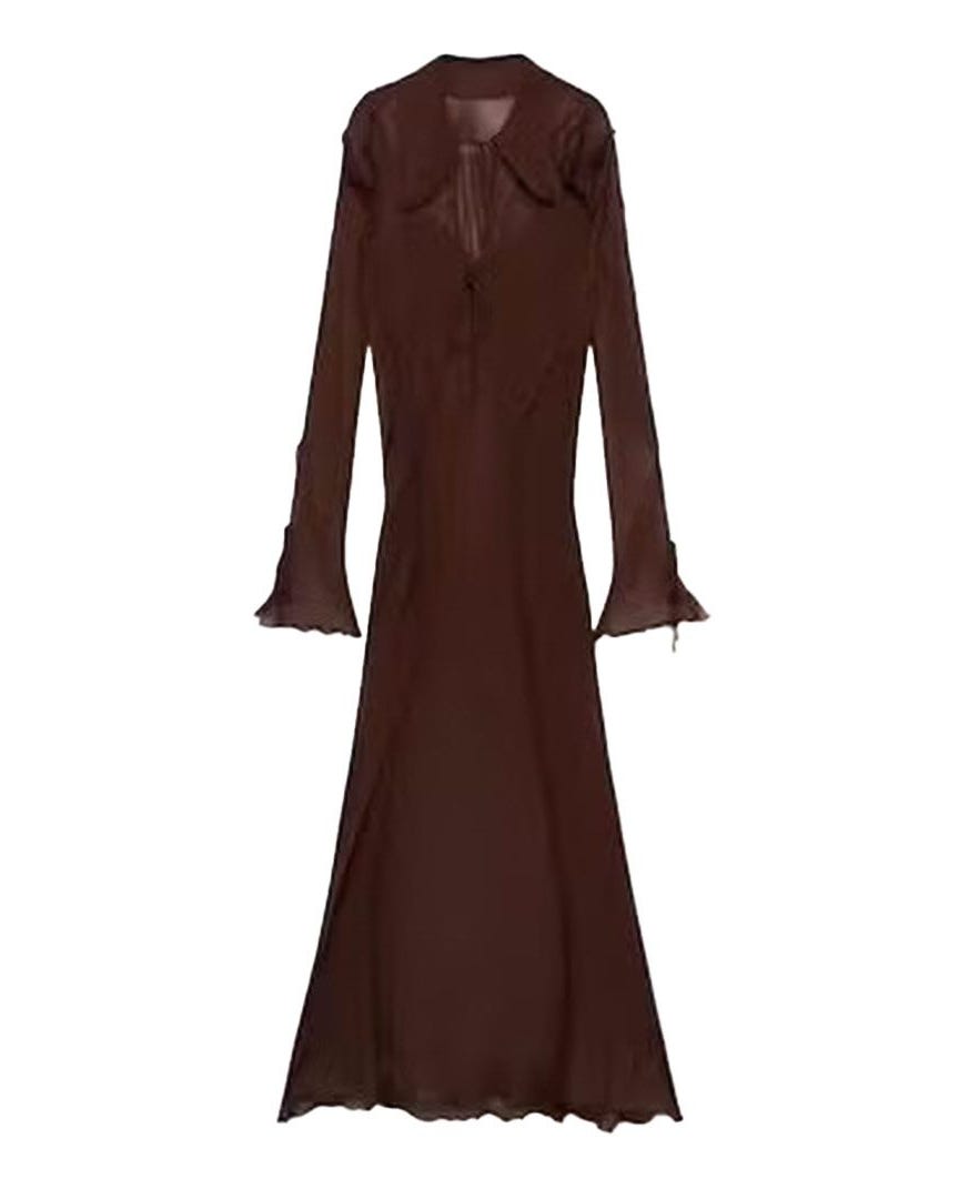 A-Line Chiffon Dress A-Line Chiffon Dress