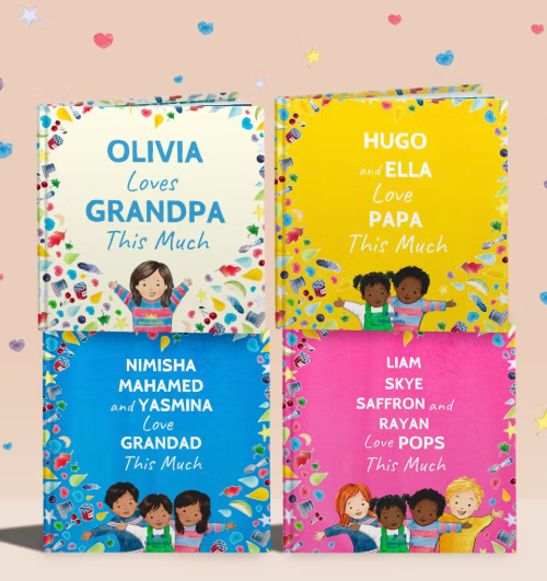 "I Love Grandpa This Much" Book