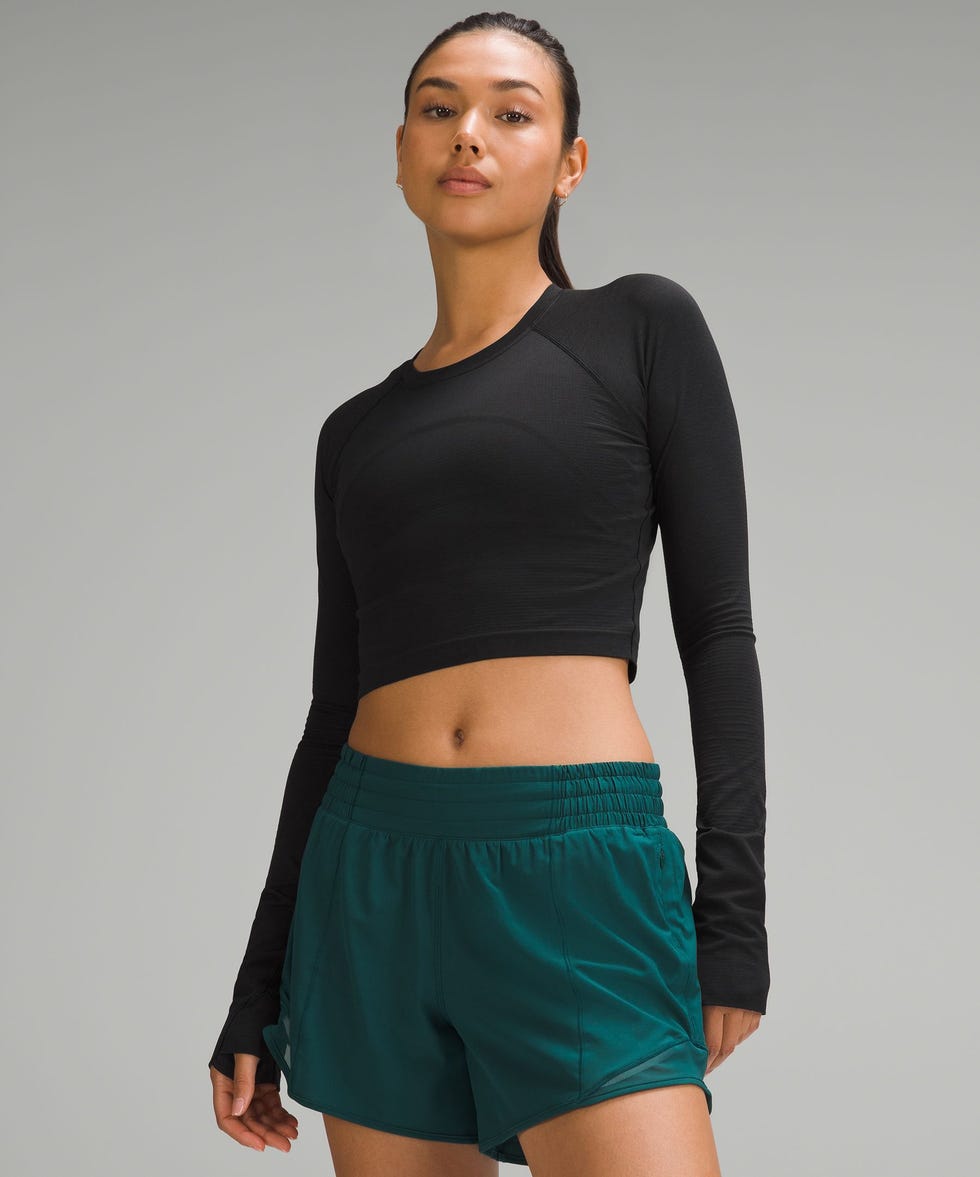 Swiftly Tech 2.0 Long Sleeve Cropped Shirt