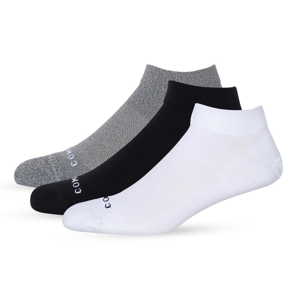 3 Pack Nylon Compression Ankle Socks