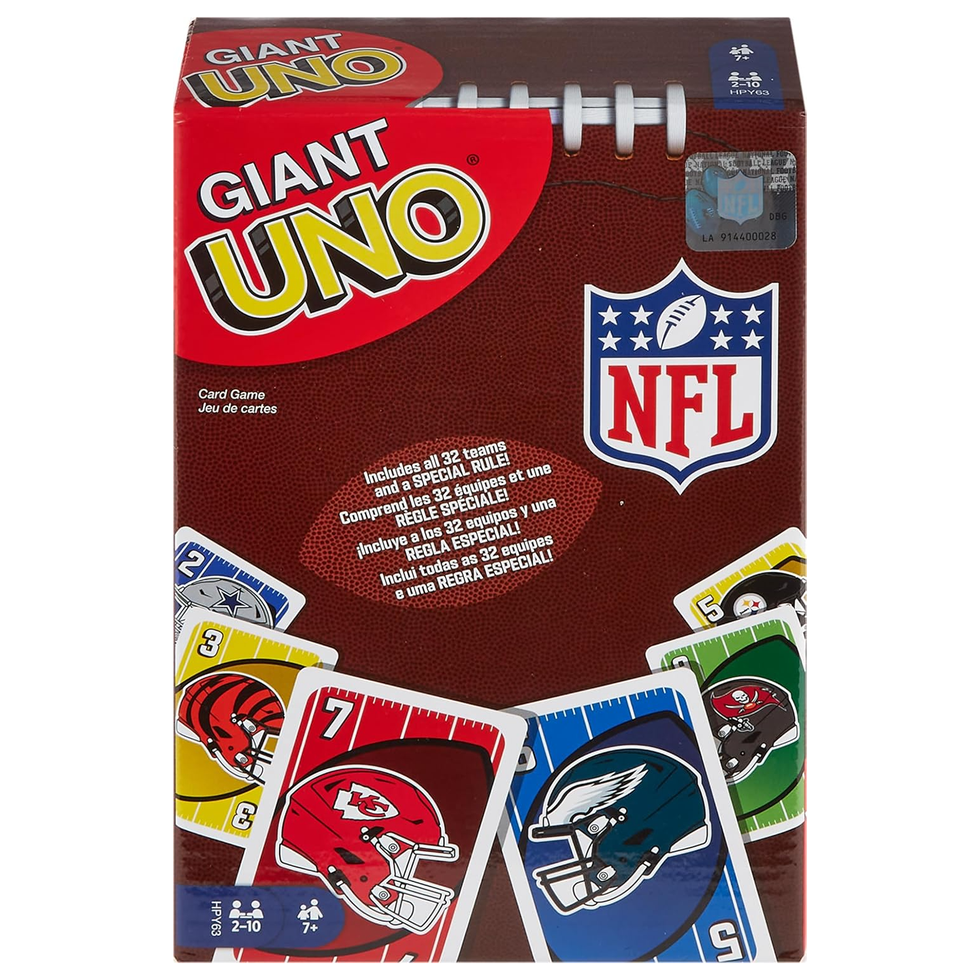 Giant UNO NFL Game