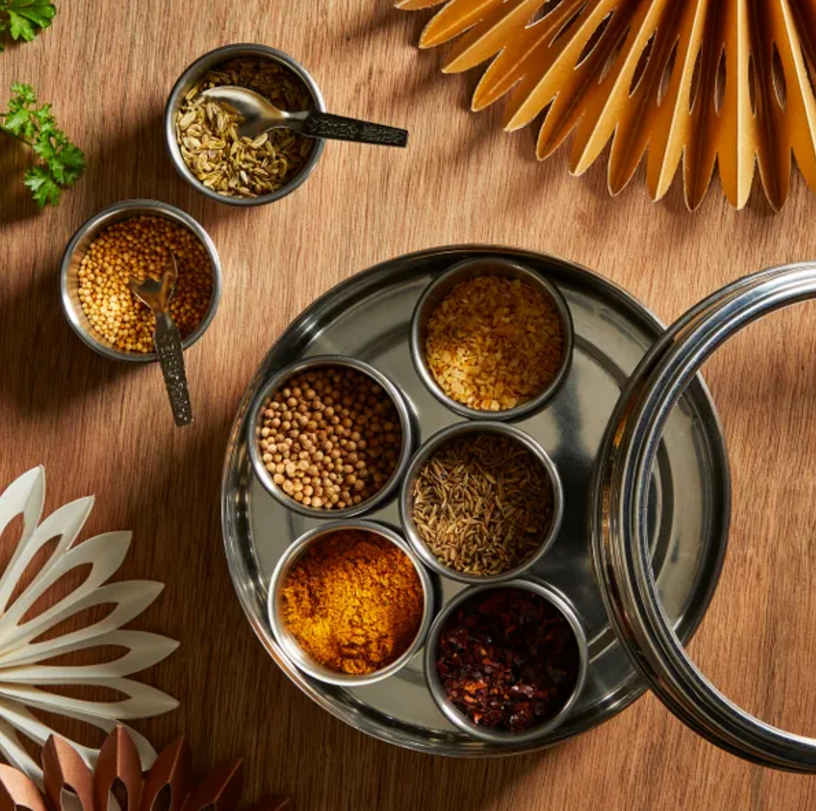 Masala Dabba with Spices