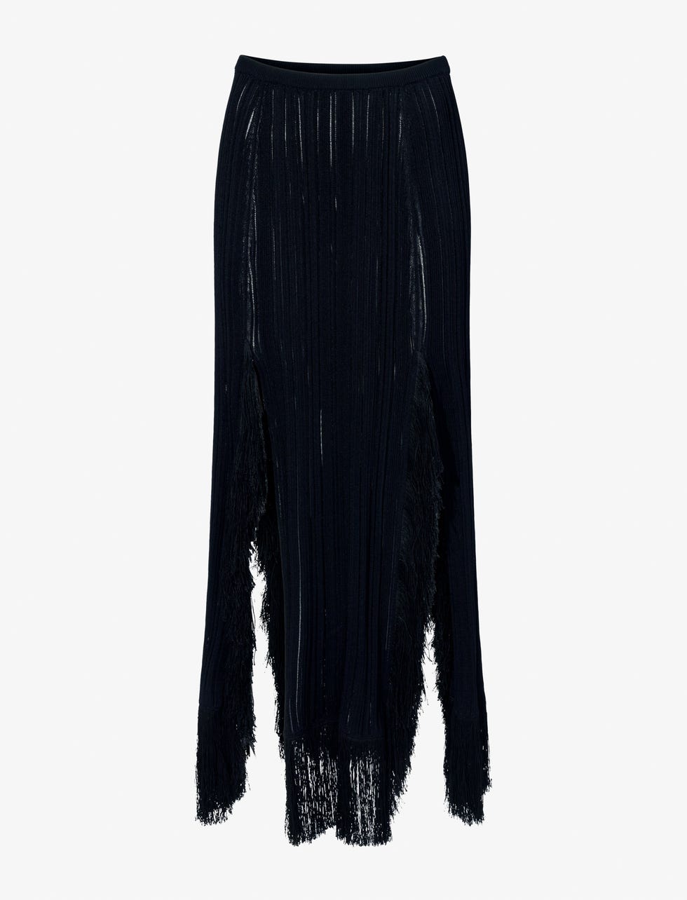 Proenza Schouler Alaina Skirt in Viscose Fringe Knit