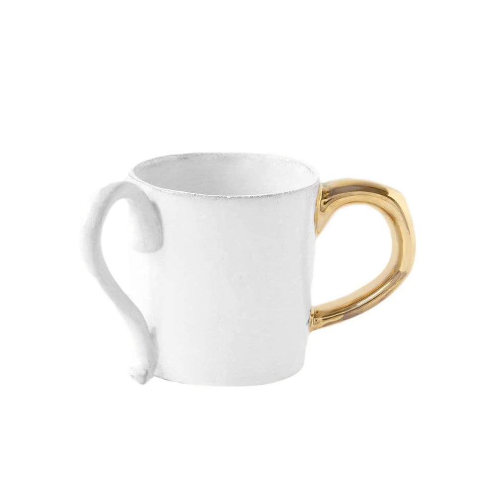 x Sacai Coffee Cup With Golden Handle