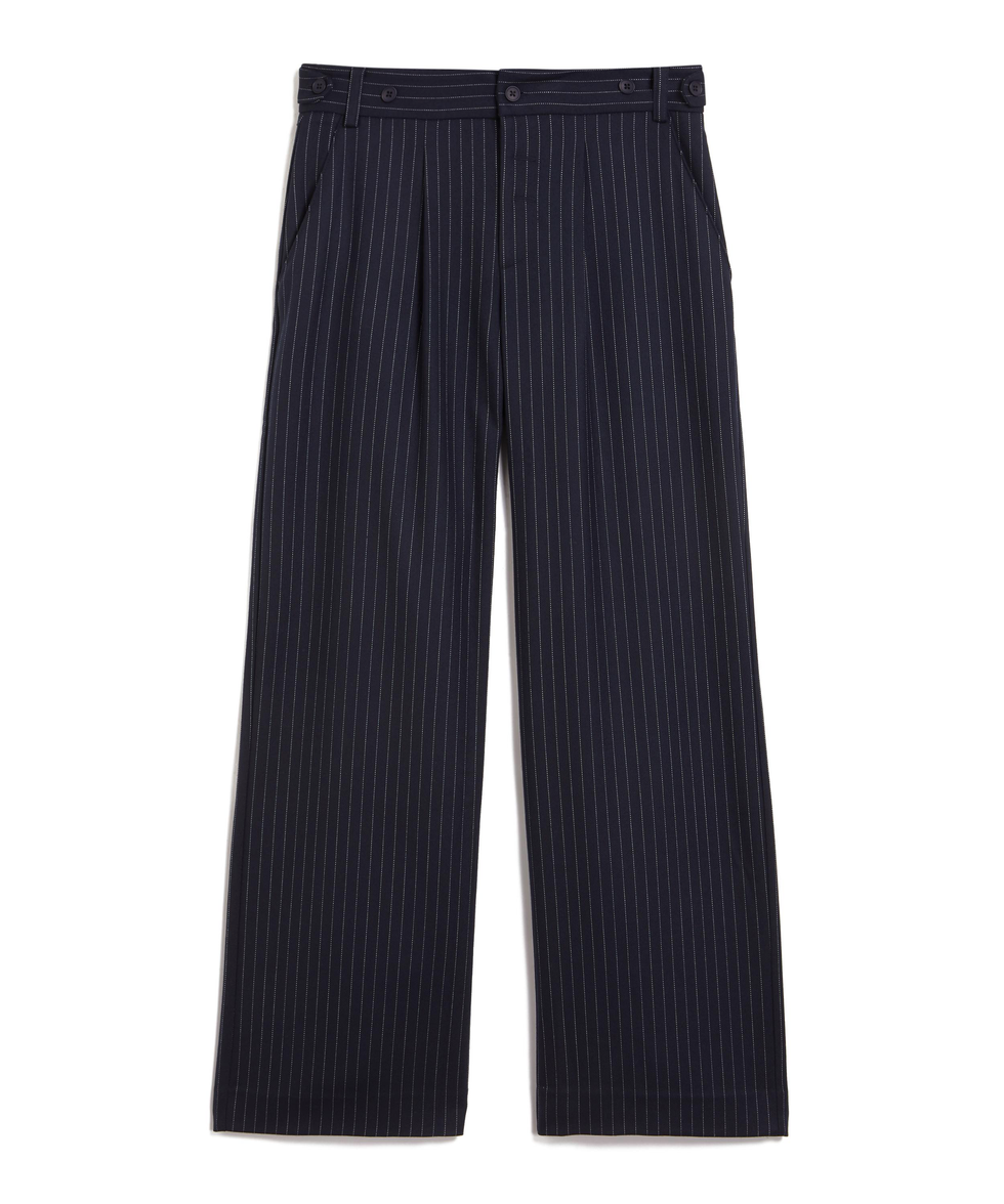 Lennox Ink Wide Leg Tailored Trousers