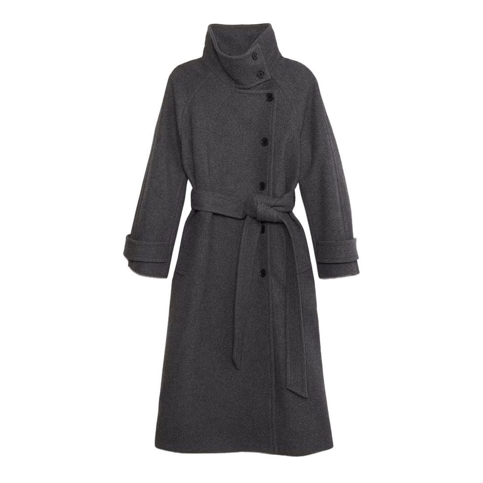 Italian Melton Trench Coat