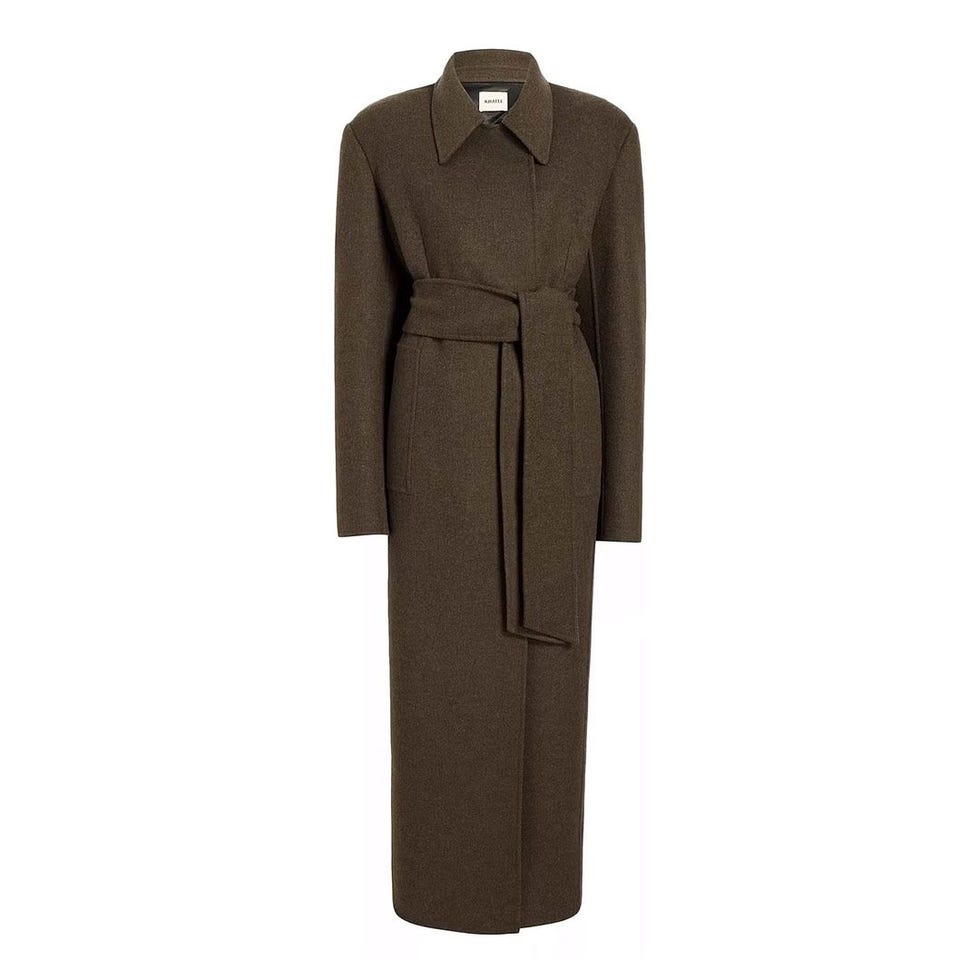 Lea Wool Belted Coat