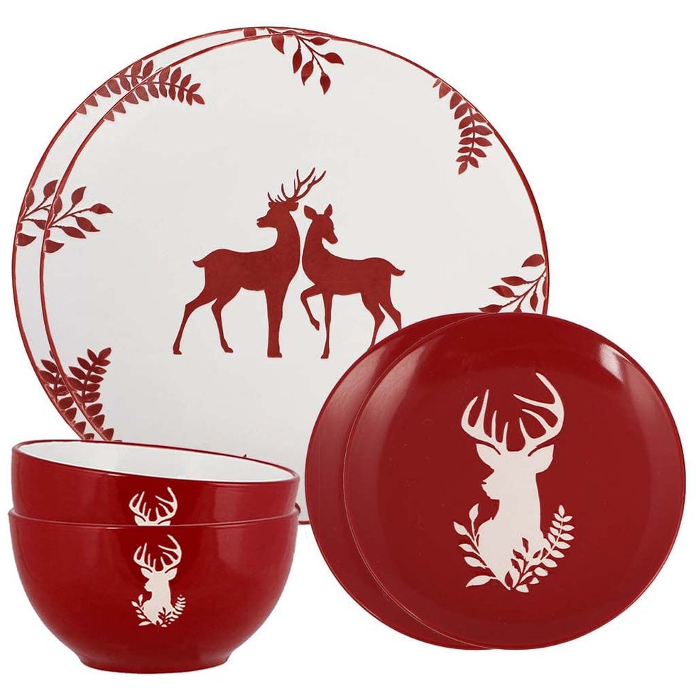 Christmas Crockery 6 Piece Christmas Dinner Set