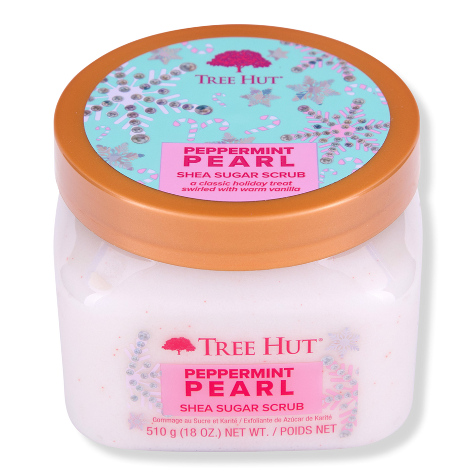 Peppermint Pearl Shea Sugar Scrub