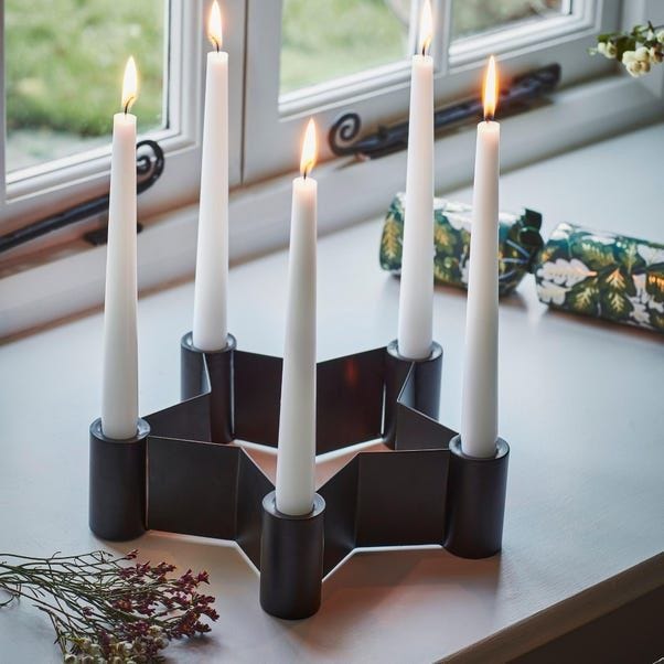 Star Shaped Centrepiece Dinner Candle Holder
