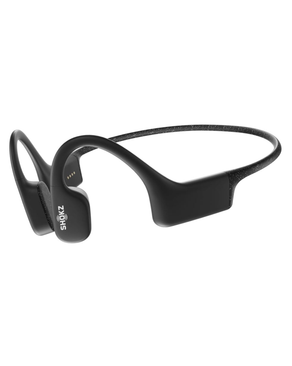 SHOKZ Auricolari OpenSwim a conduzione ossea, lettore MP3 da nuoto impermeabile IP68, auricolari sportivi open-ear con 4 GB di memoria, 8 ore di riproduzione, per nuoto, surf(senza Bluetooth), Nero