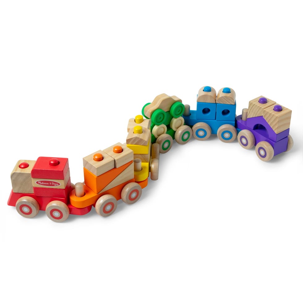 Deluxe Wooden Stacking Train