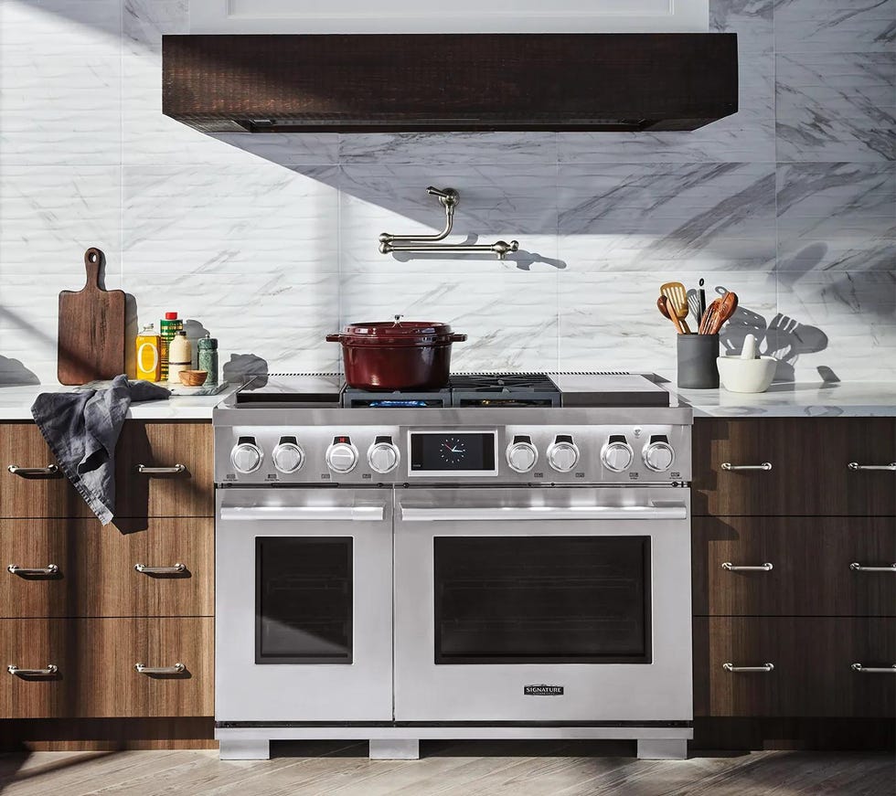 48-Inch Dual-Fuel Pro Range with Sous Vide and Induction