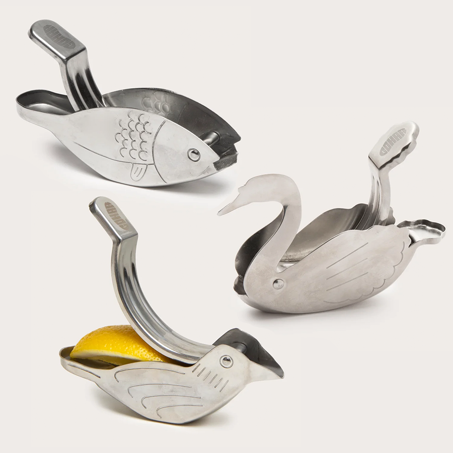 Silver Lemon-Squeezer Trio Set