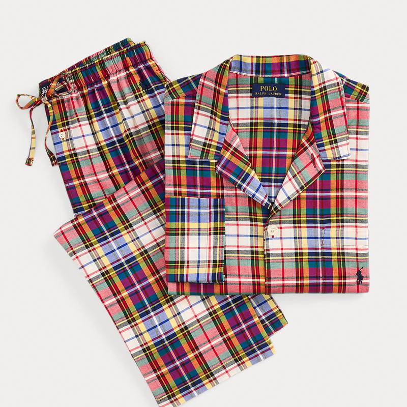 Plaid Flannel Sleep Set