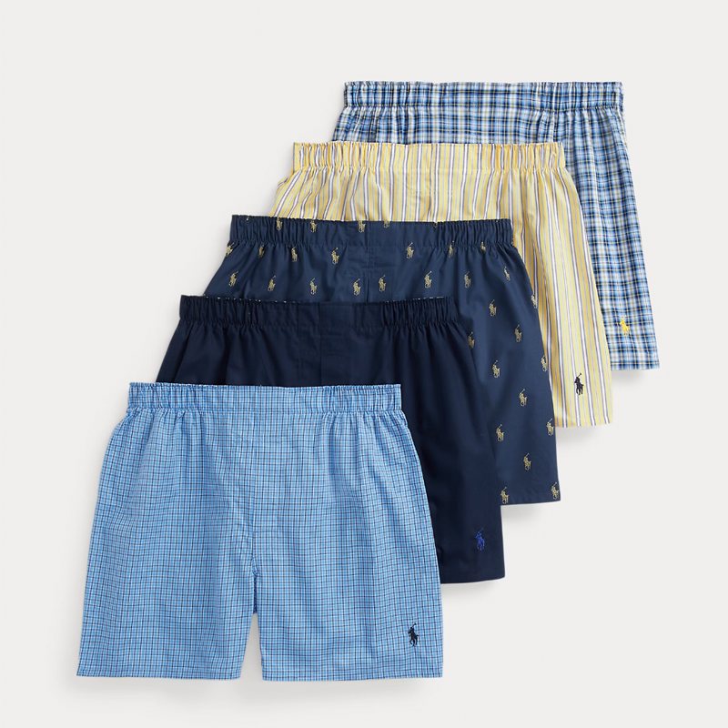 Classic Woven Cotton Boxer 5-Pack