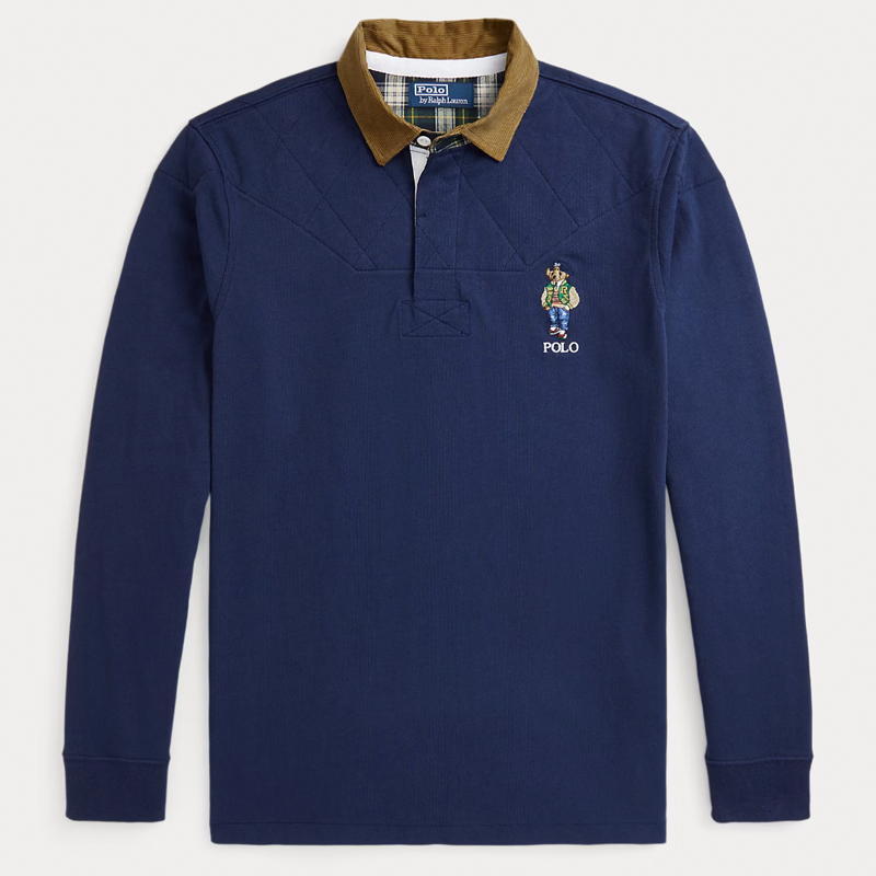 Classic-Fit Polo Bear Jersey Rugby Shirt