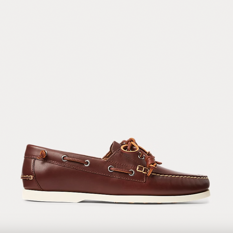 Merton Leather Boat Shoe