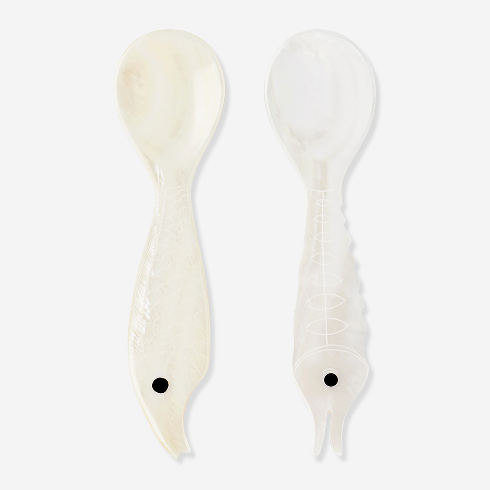 Mother-of-Pearl Sea Creatures Spoon Set
