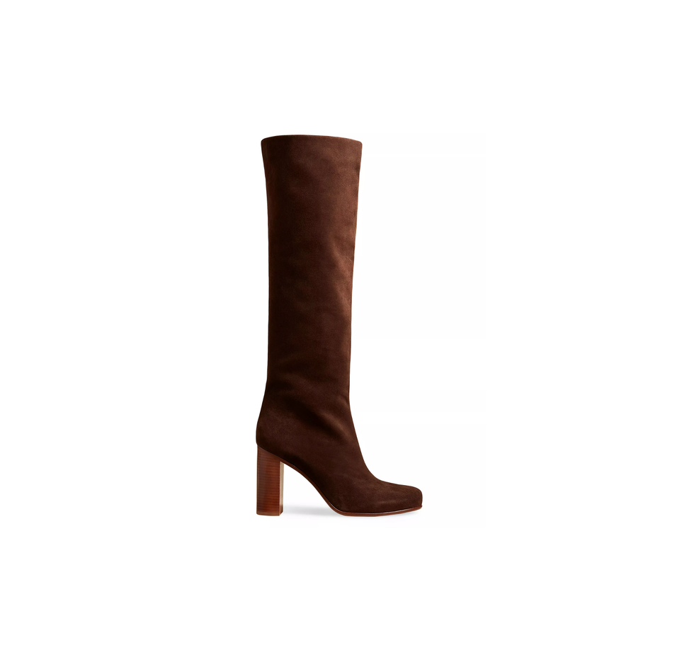 Willow 90MM Suede Knee-High Boots