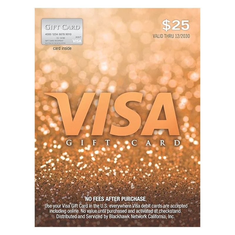 $25 Gift Card 