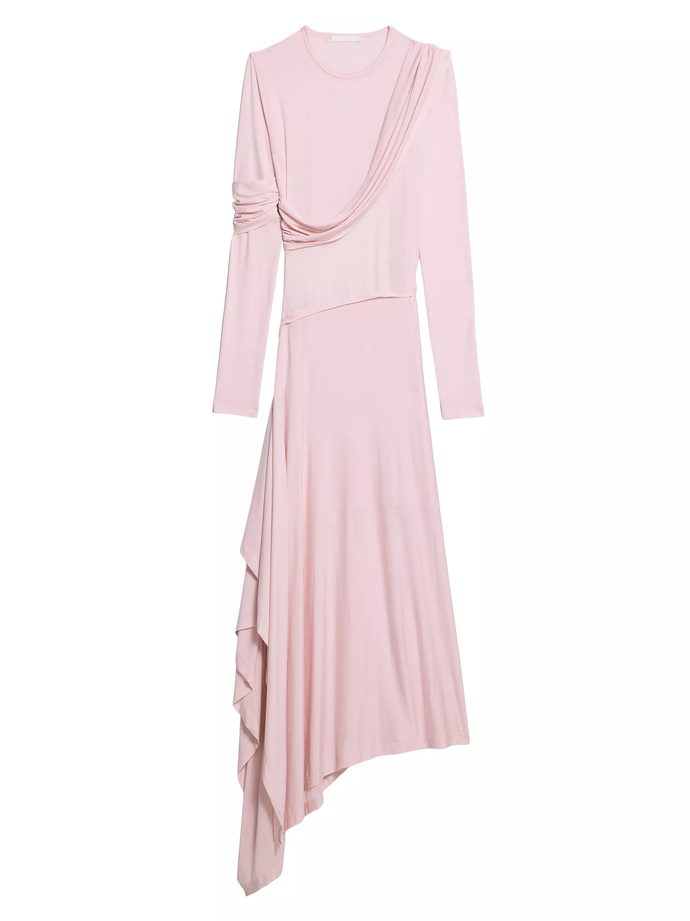   Protection Draped Midi-Dress