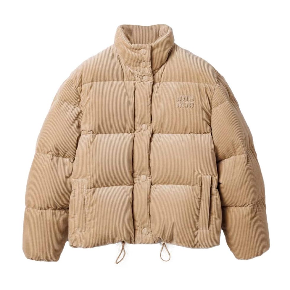 Medium-Weight Corduroy Down Jacket