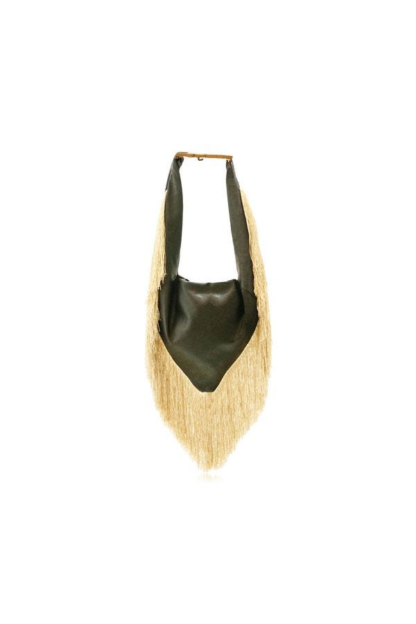 Fringed Mini Shoulder Bag