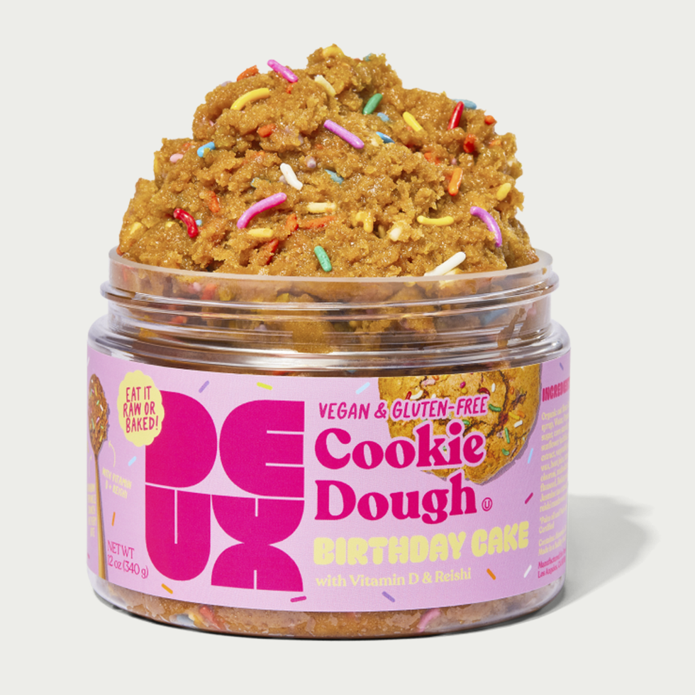 Birthday Cake Vegan & Gluten-Free Cookie Dough