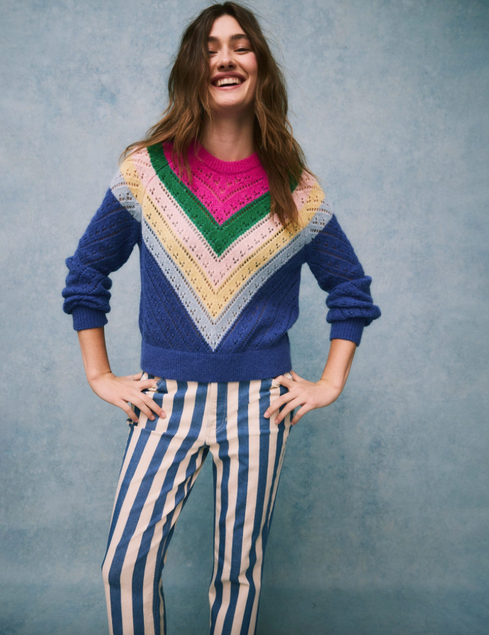 Alice Fluffy Raglan Jumper