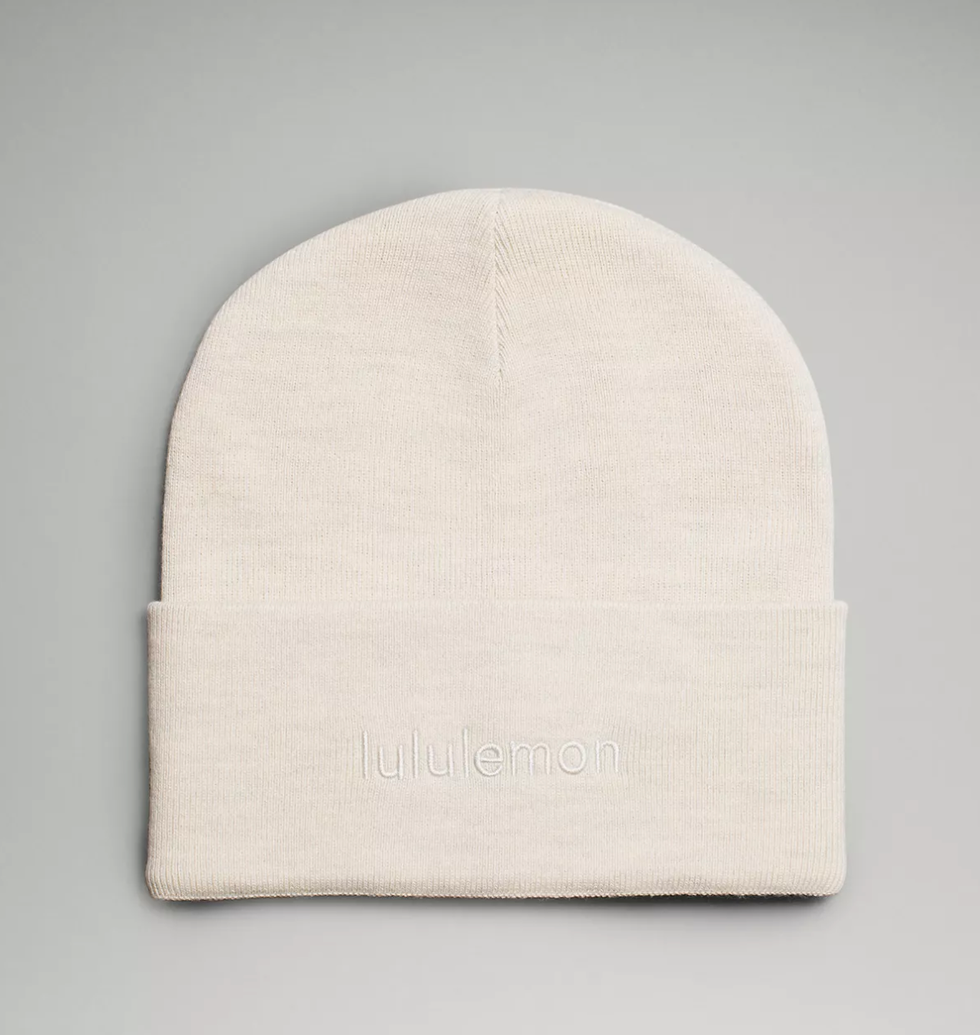 Warm Revelation Beanie Wordmark