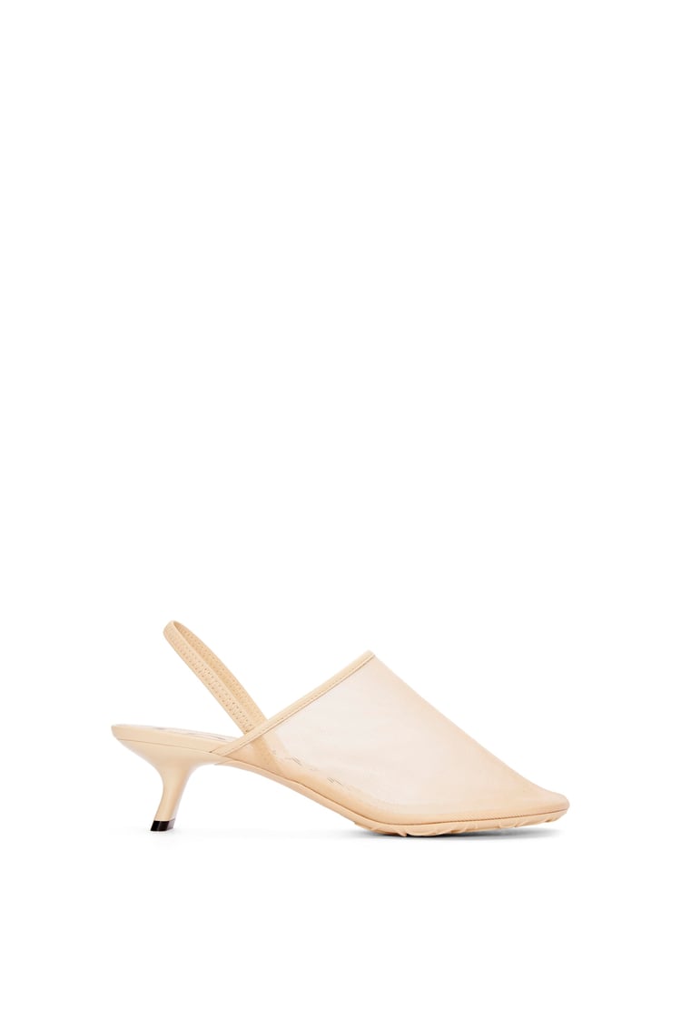 Petal Slingback Heel Sandal