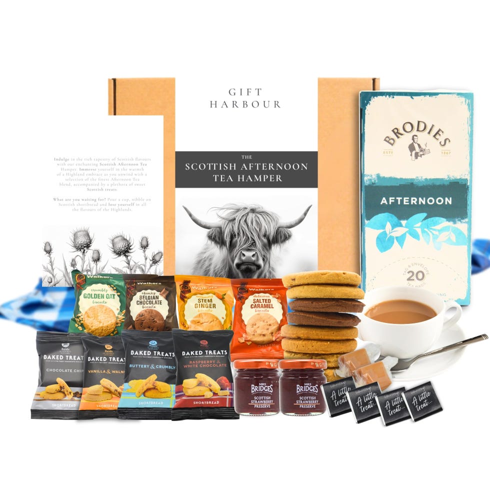 Afternoon Tea Gift Set & Biscuit Gift Hamper