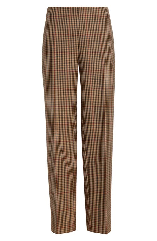 Prati Check Wool Pants