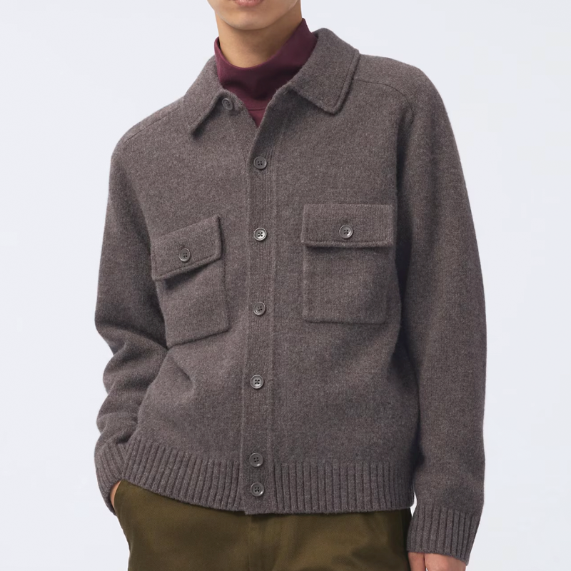 Lambswool Knitted Jacket