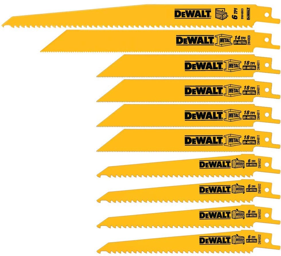 Reciprocating Saw Blades