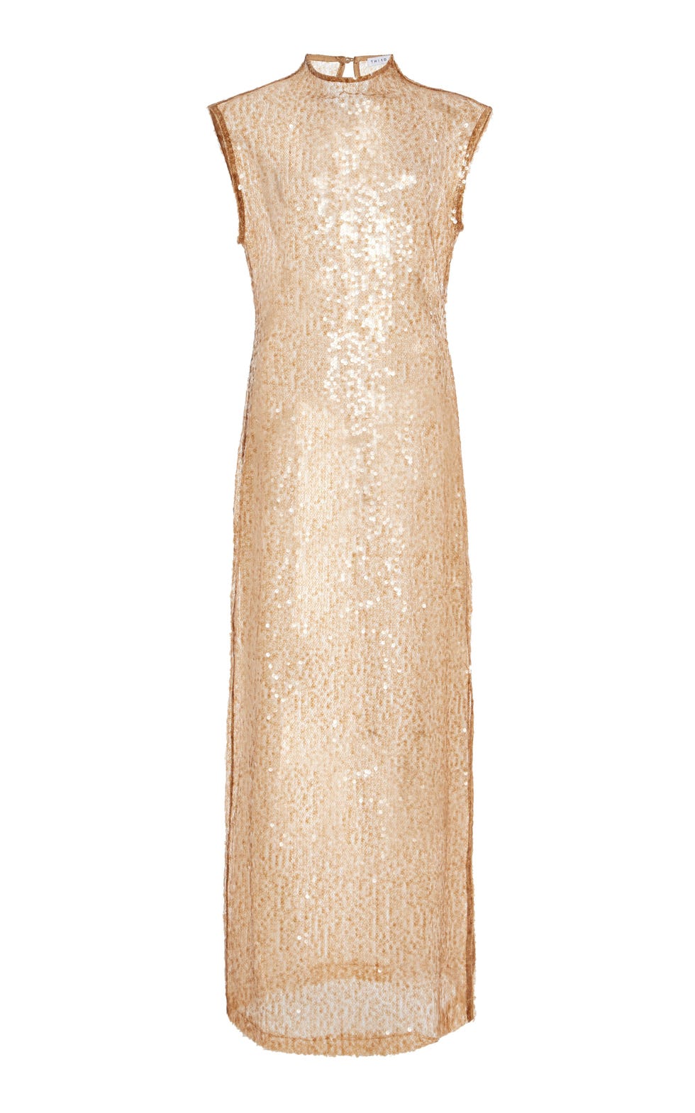 Reflection Sequined Organza Maxi Dress