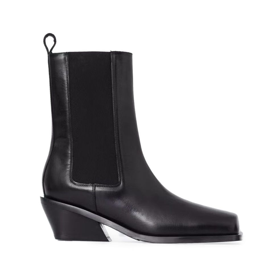 Square-Toe Chelsea Boots