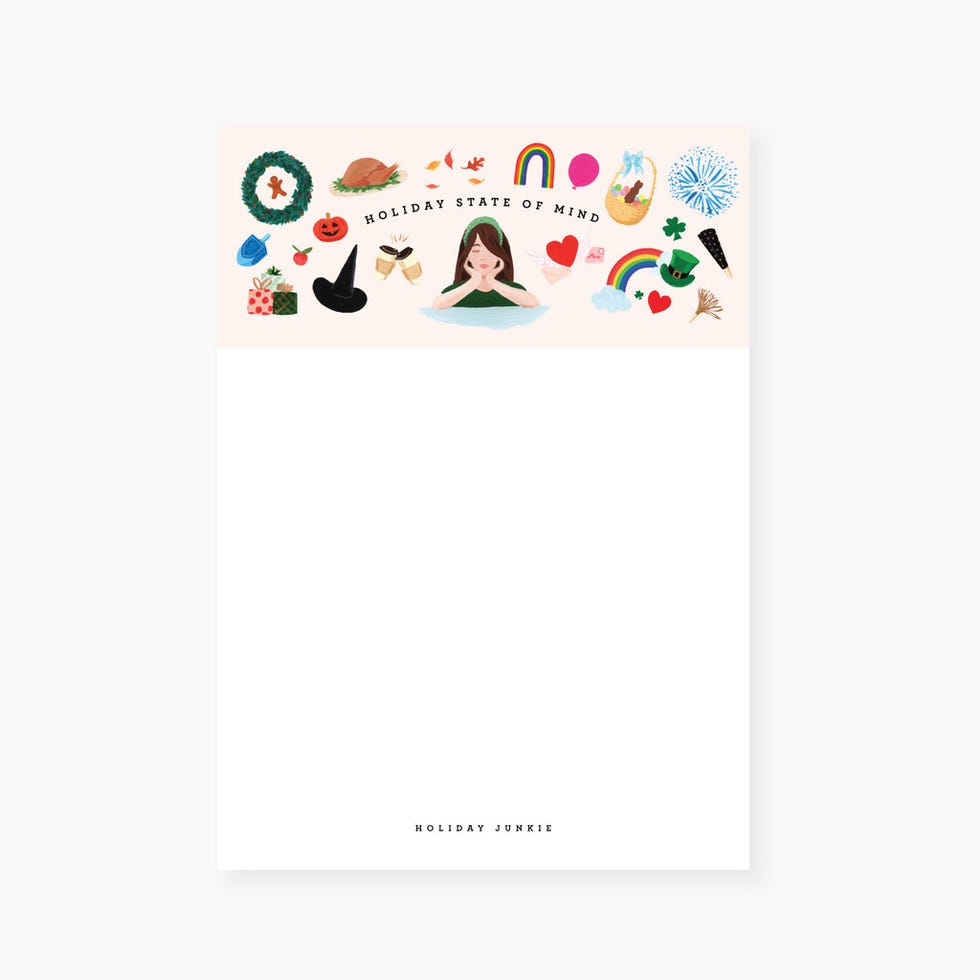 Holiday State of Mind Chubby Note Pad