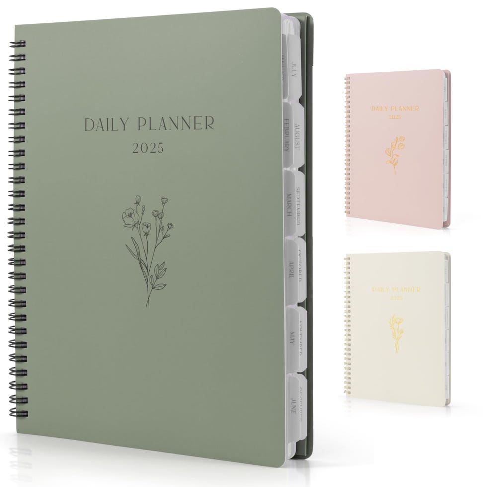 Beautiful daily planner for 2025 