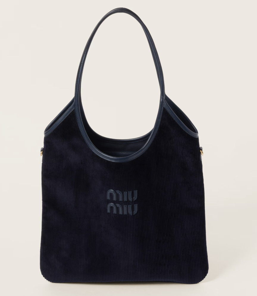 Ivy Corduroy Shopping Bag