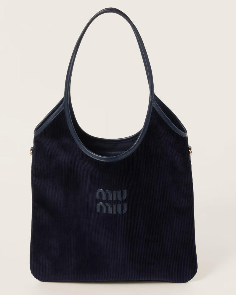 ★TOUT Y EST★ Corduroy Navy Two Moon Bag 12481939 15 Best Corduroy Tote Bags for Women 2025