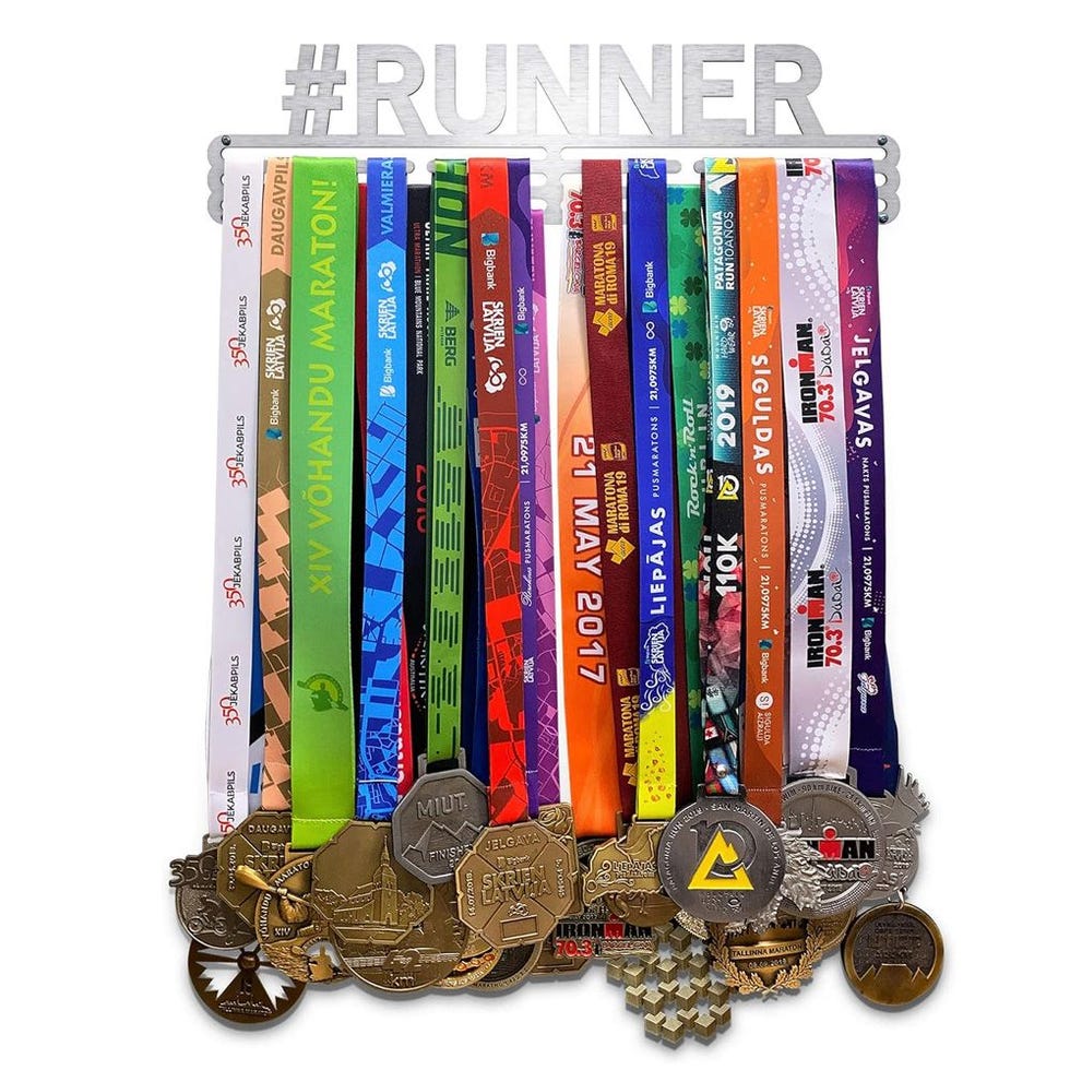 #Runner Medal Hanger Display