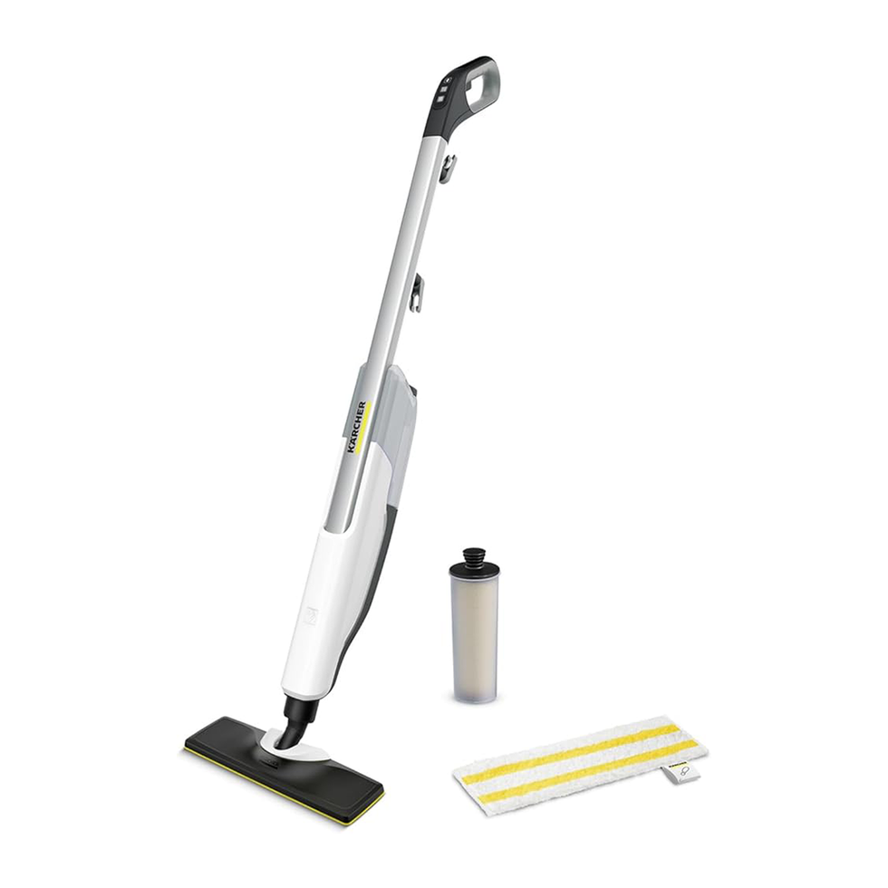 Czlife Z7 Steam Mop For Floor Cleaning, 13-in-1 Handheld Steam Cleaner For Home Tile Grout Hardwood Laminate Furniture Couch Clothes Carpet, Multi-Purpose Floor Steamer Machine, Corded (Pink