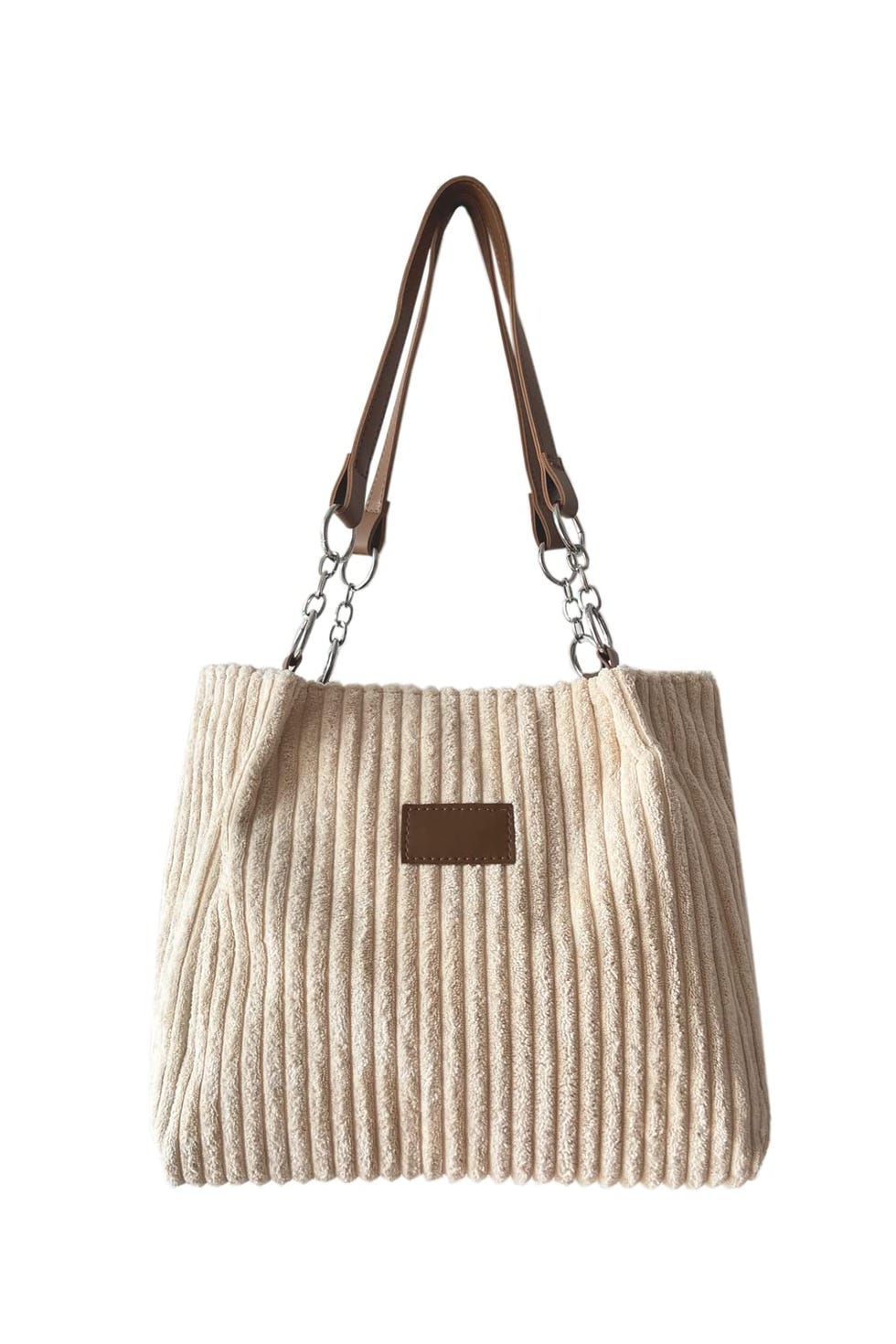 Corduroy Tote Bag 