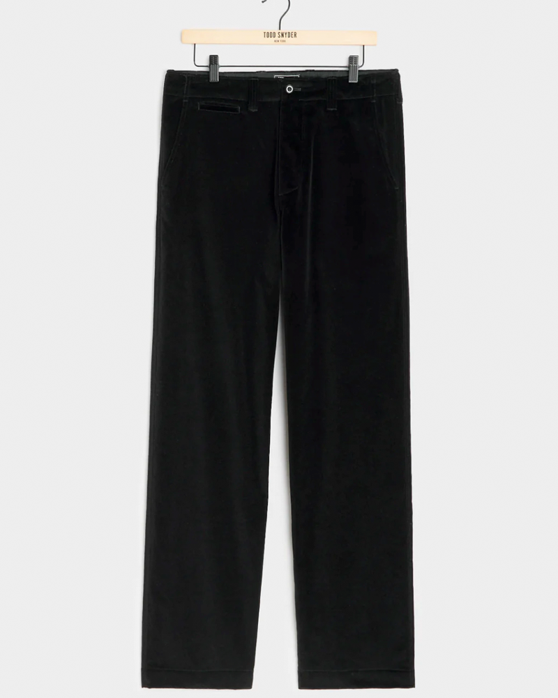 Italian Relaxed Velvet Trouser