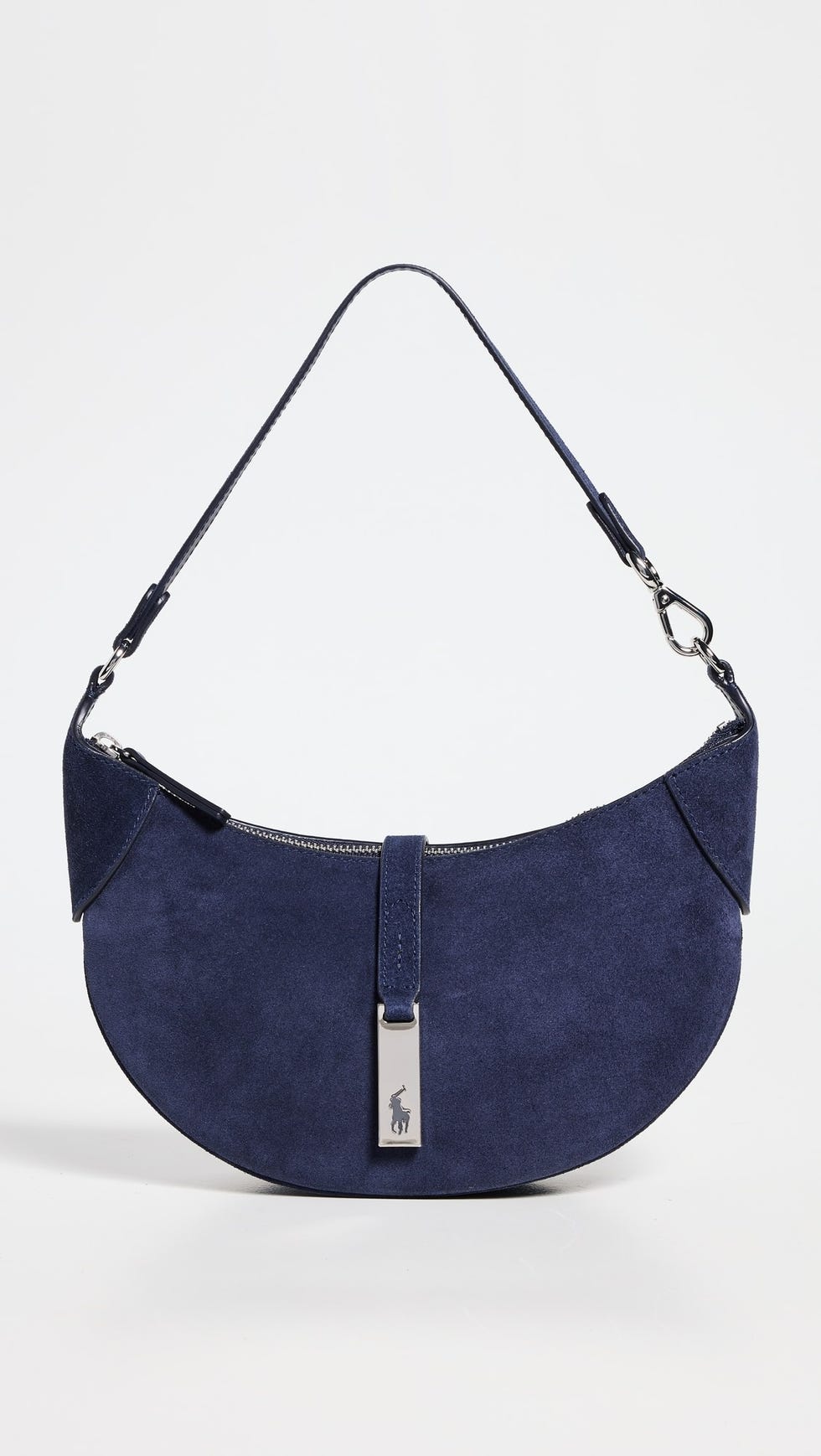 Polo ID Suede Mini Shoulder Bag