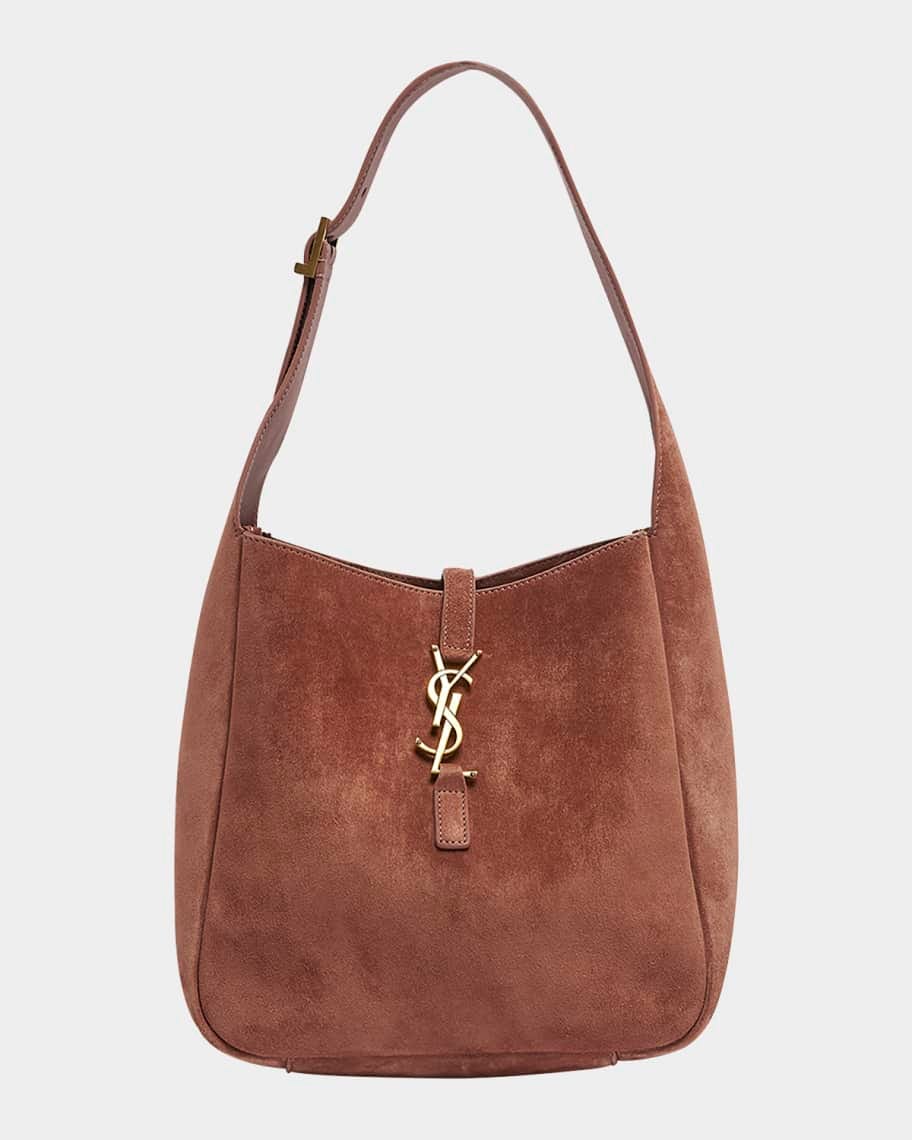 Le 5 à 7 Small Suede Hobo Shoulder Bag