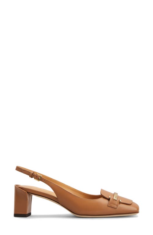 Barretta Block Heel Slingback Pump