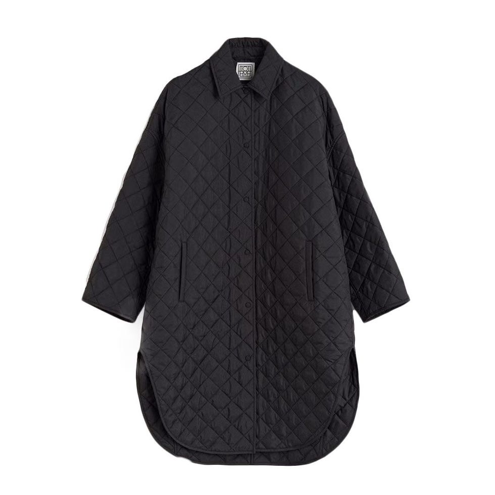 Quilted Cocoon Coat